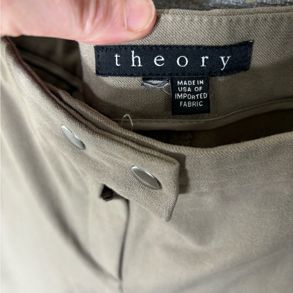 Theory brown career office slacks pants trousers - Picture 4 of 4